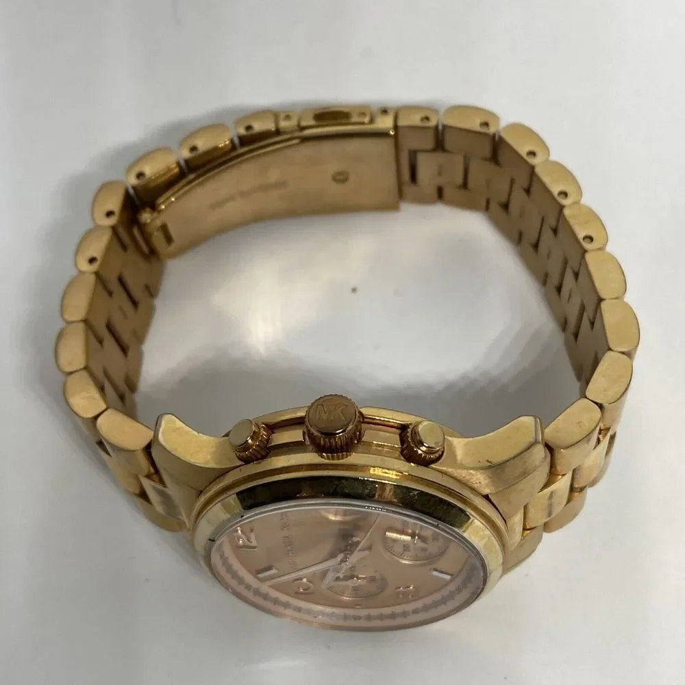 Michael Kors Runway MK5128 Women Stainless Steel Analog Dial Quartz Watch UC846